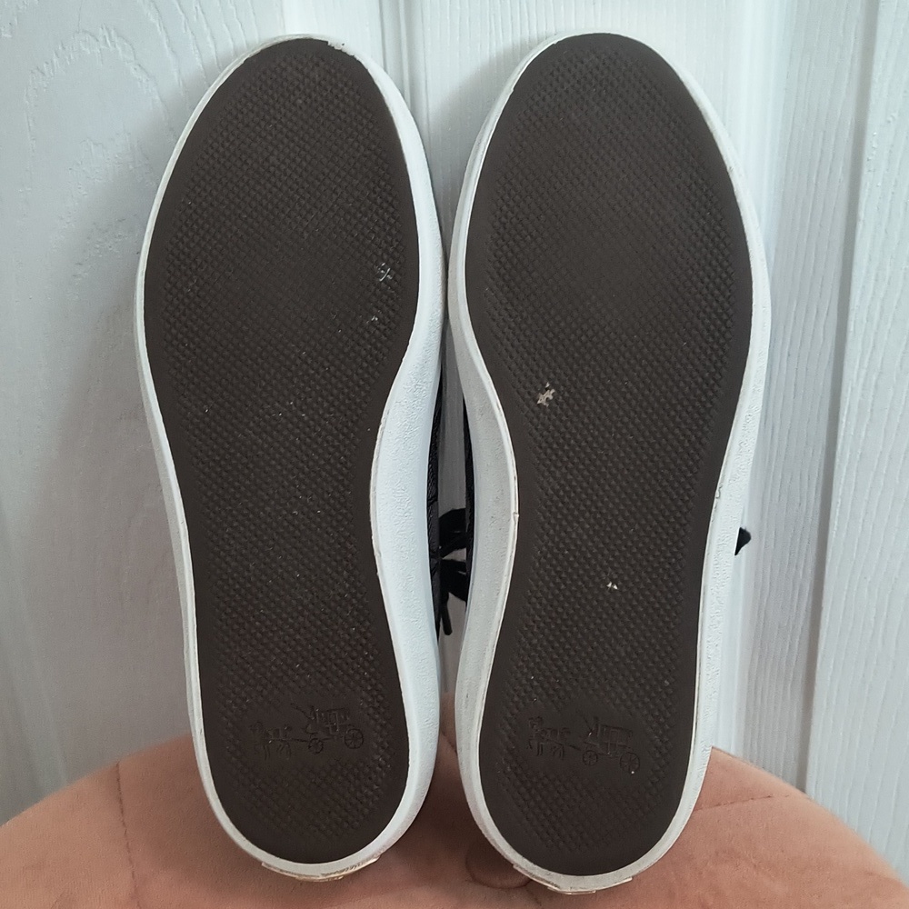 COACH Empire Low Top Logo Sneakers Size 7.5 - Picture 8 of 8